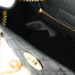 Versace Elegant Quilted Nappa Leather Tote Bag