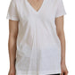 Dolce & Gabbana Elegant White Cotton Top Tee