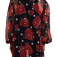 Dolce & Gabbana Sicilian Print Silk Blouse - Luxurious & Chic