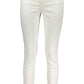 Calvin Klein White Cotton Women Jeans