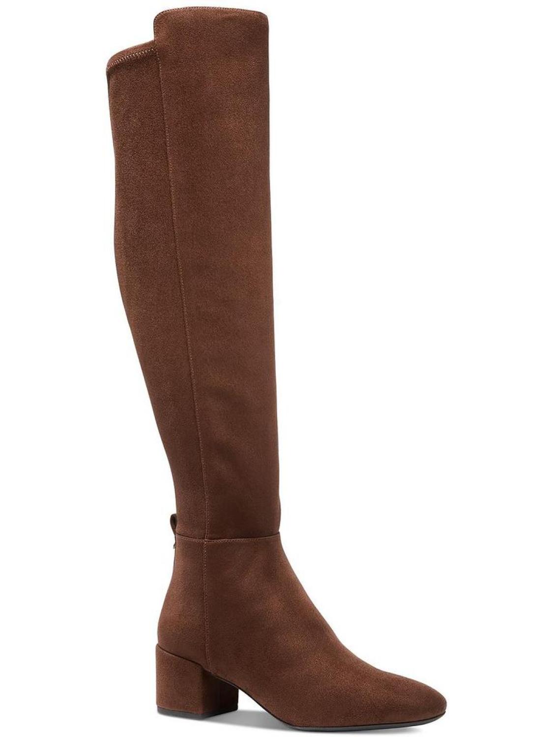 Womens Faux Suede Tall Over-The-Knee Boots