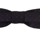 Dolce & Gabbana Elegant Silk Blue Bow Tie