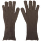 Dolce & Gabbana Elegant Cashmere-Silk Blend Winter Gloves