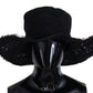 Dolce & Gabbana Elegant Black Top Hat - Timeless Fashion Statement