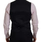 Dolce & Gabbana Multicolor Formal Dress Vest Luxury Blend