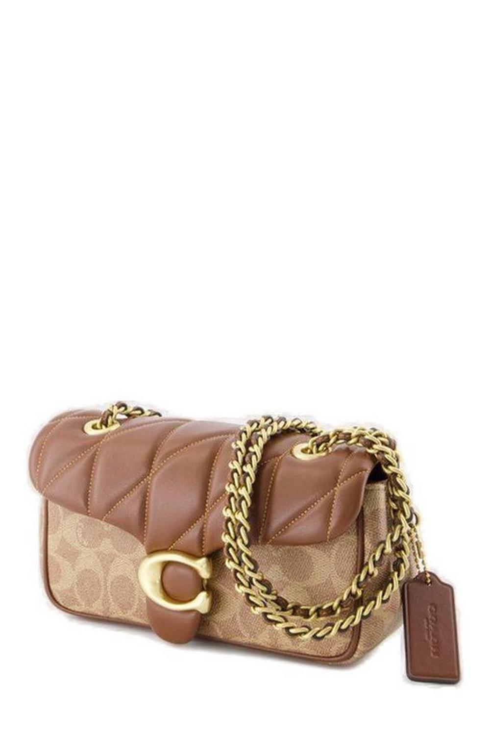 Coach Quilted Tabby Foldover Shoulder Bag