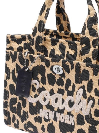 Coach Cargo Leopard Print Tote Bag