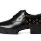 Lyla Platform Derby with Grommets