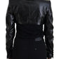 Dolce & Gabbana Elegant Cropped Black Designer Jacket