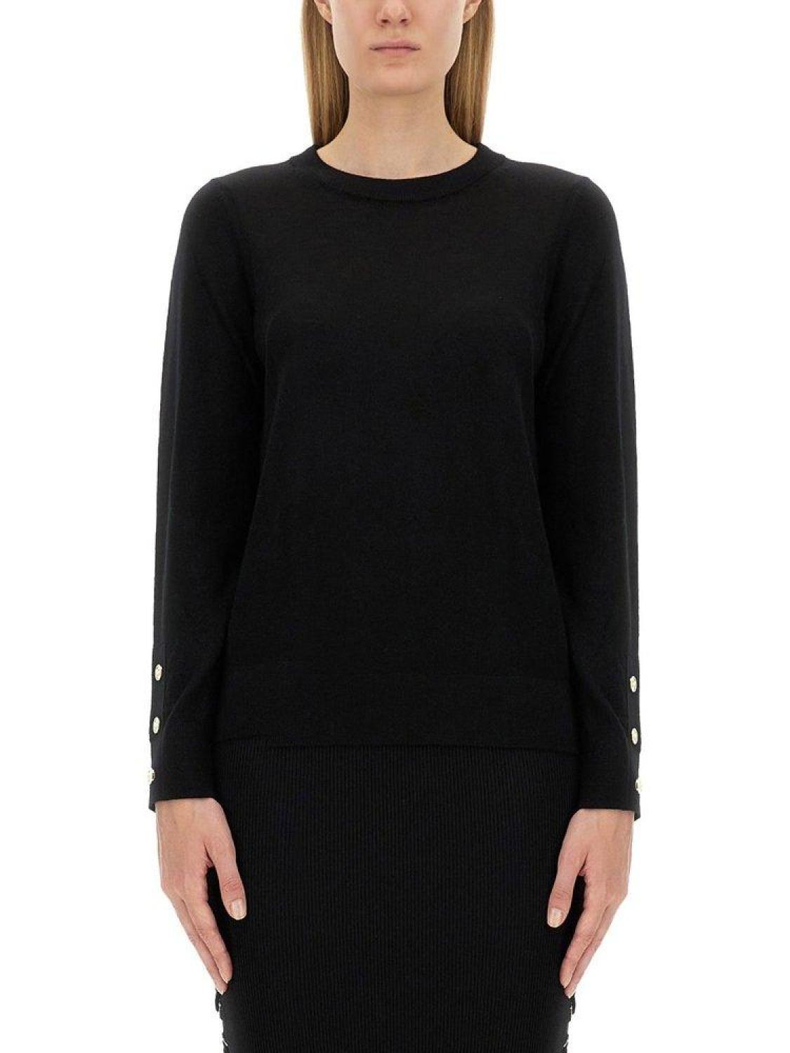 Michael Michael Kors Buttoned Knit Top