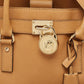 Tan Leather East/west Hamilton Tote