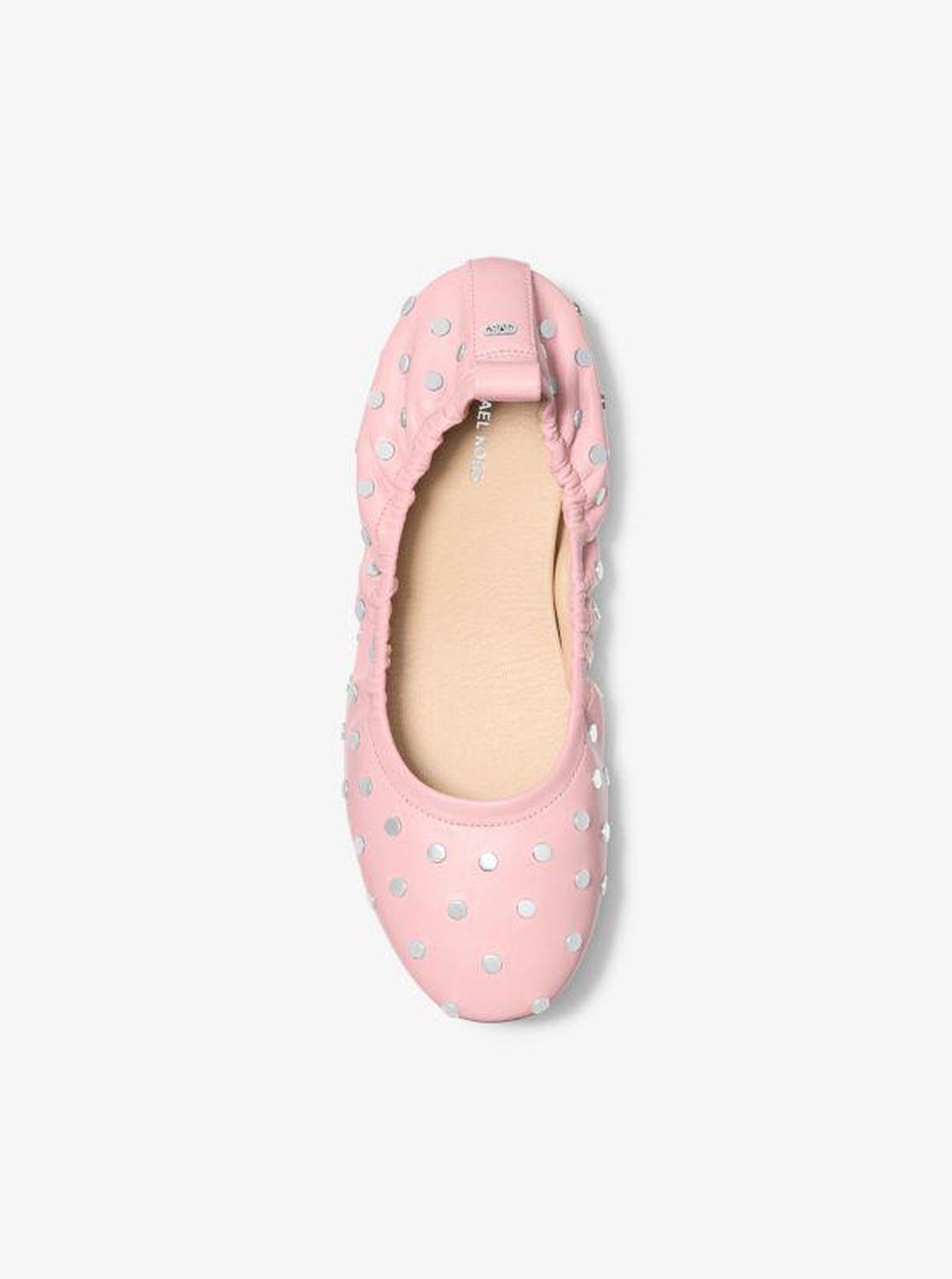 Amy Studded Leather Ballet Flat