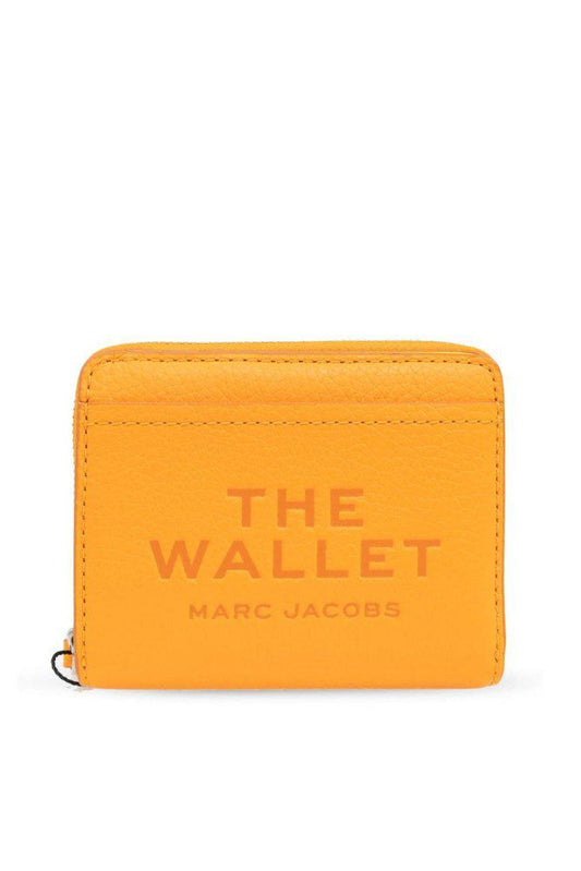 Marc Jacobs Logo Printed Zipped Mini Compact Wallet