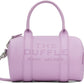 Purple 'The Leather Mini Duffle' Bag