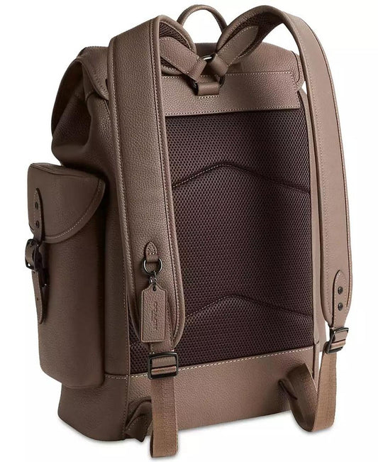 Men's Pebble Leather Hitch Backpack