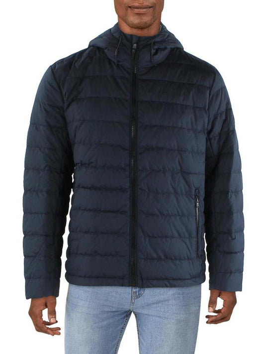 Mens Quilted Packable Puffer Jacket