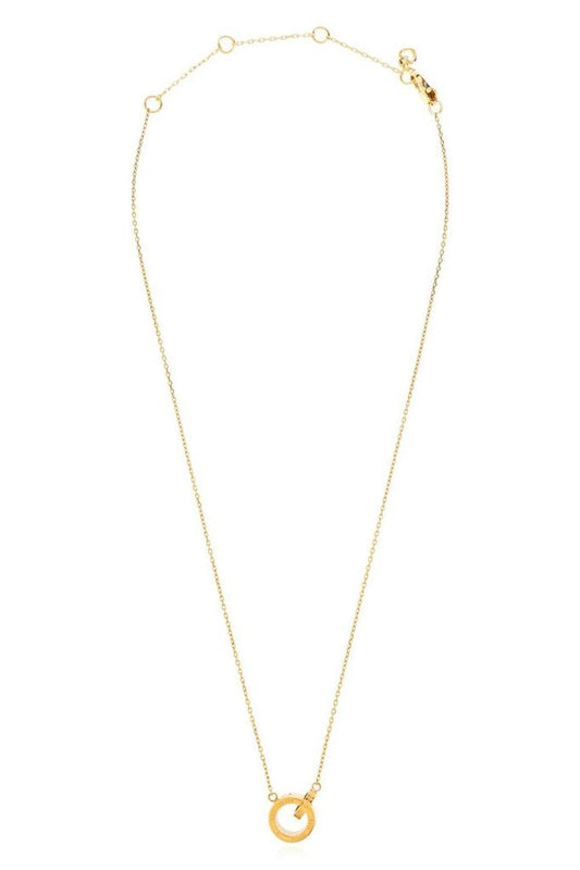 Kate Spade Set In Stone Interlink Pendant Necklace