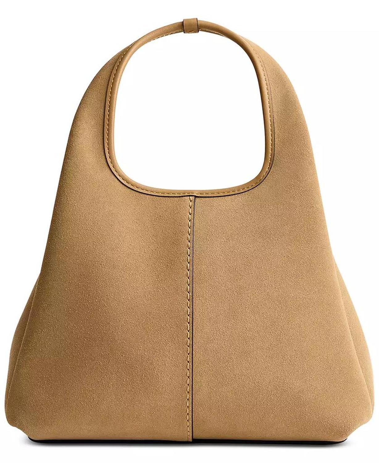 Lana 23 Small Suede Shoulder Bag