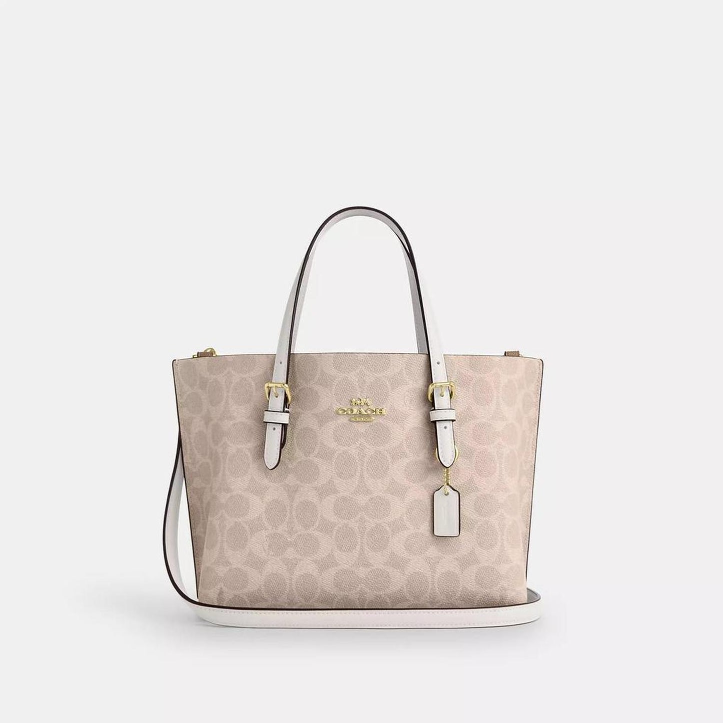 Coach Outlet Mollie Tote Bag 25 In Signature Canvas