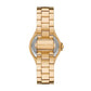 MK7404 - Lennox Three-Hand Gold-Tone Stainless Steel Watch