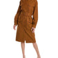 Sportmax Venosa Wool-Blend Shirtdress