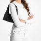 Limited-Edition Nolita Small Rhinestone Mesh Hobo Shoulder Bag