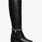 Elsa Quilted Leather Boot