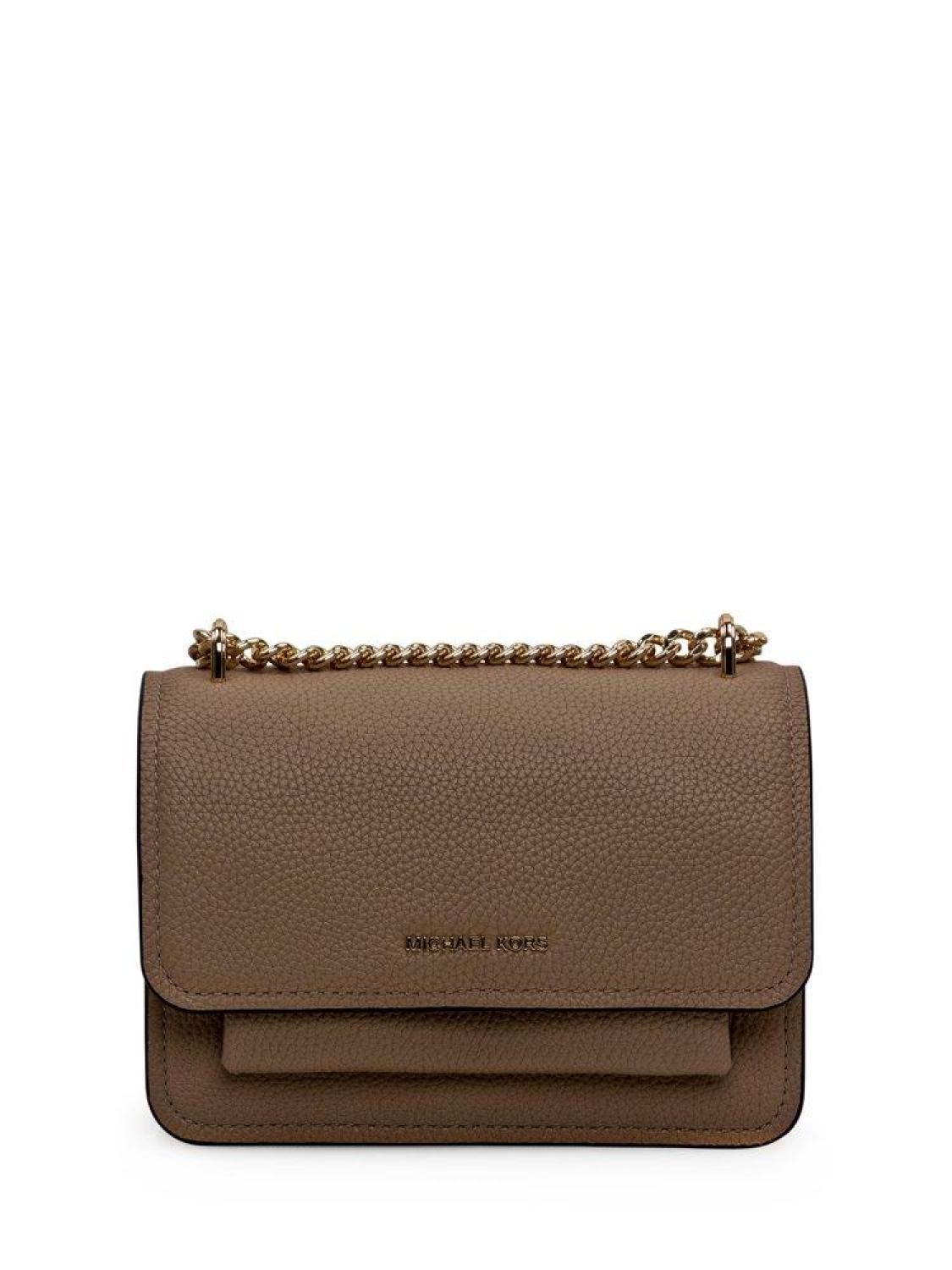 Michael Michael Kors Claire Logo Lettering Shoulder Bag