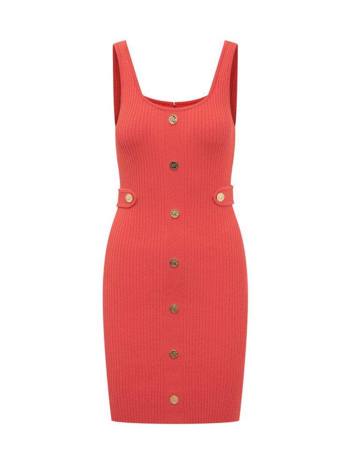 Michael Michael Kors Sleeveless Knit Midi Dress