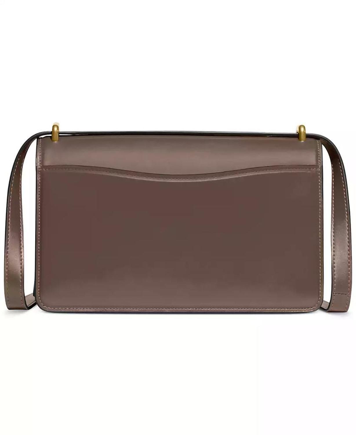 Luxe Refined Calf Leather Bandit Shoulder Bag