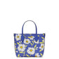 Bleecker Sunshine Floral Printed Pvc Medium Crossbody Tote