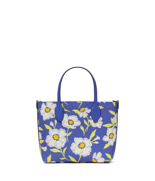 Bleecker Sunshine Floral Printed Pvc Medium Crossbody Tote