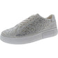 Lift Crystal Womens Suede Embellished Casual And Fashion Sneakers