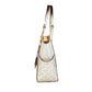 Michael Kors Jet Set Large Pale  Signature X Cross Chain Shoulder Tote Women's Bag