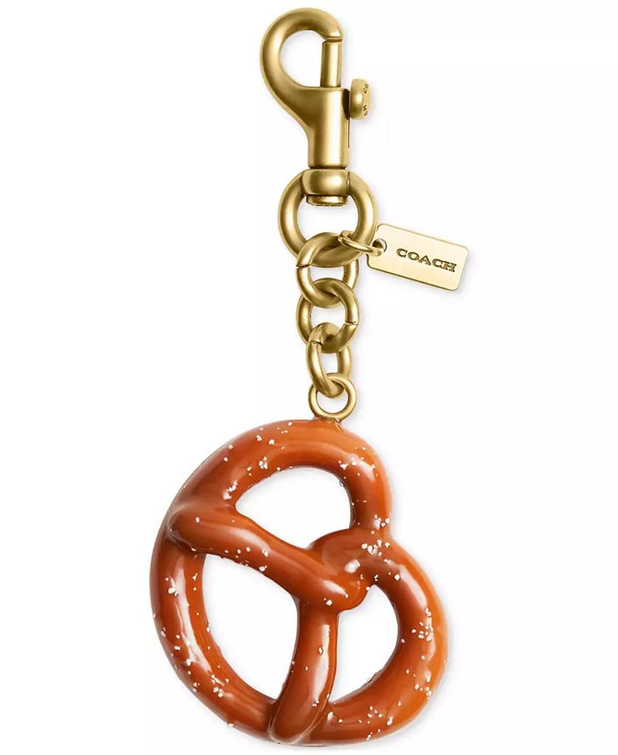 Small Pretzel Bag Charm