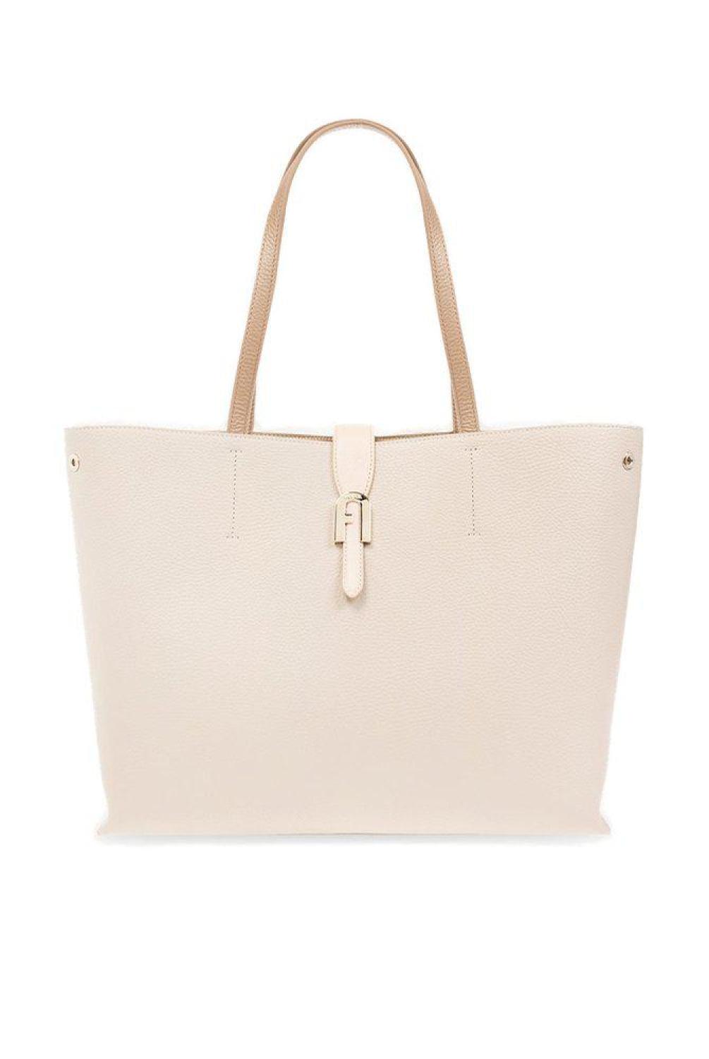 Furla Sofia Logo Plaque Tote Bag