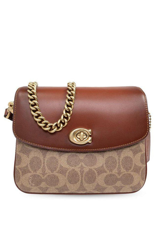 Coach Cassie Mongrammed Shoulder Bag