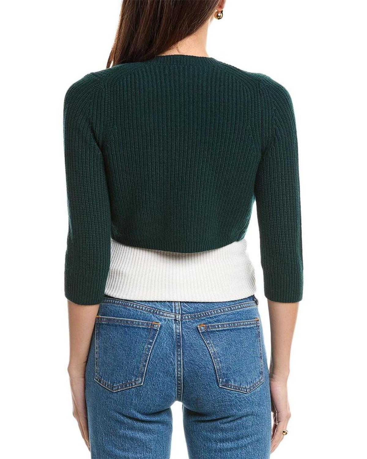 Shaker Cashmere Shrug