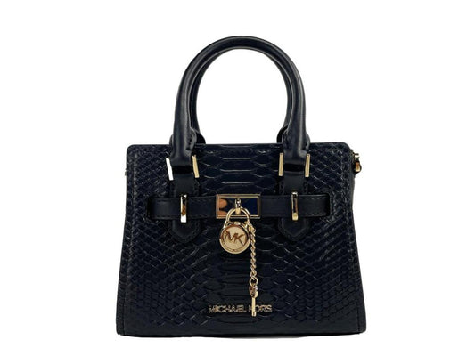 Michael Kors Hamilton XS  Snake Satchel Crossbody Bag Women's Purse