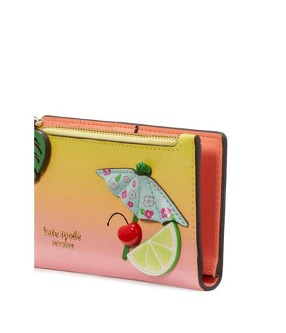 Playa Ombre Small Slim Bifold Wallet