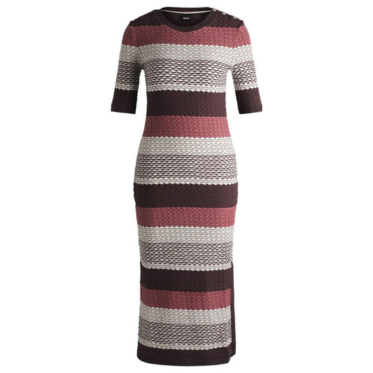 Women's Structured-Stripe Dress