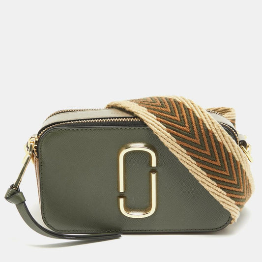 Marc Jacobs color Patent Leather Snapshot Crossbody Bag