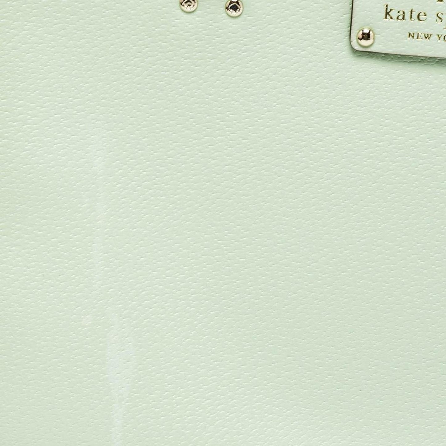 Kate Spade Mint Mojito Leather Wellesley Satchel