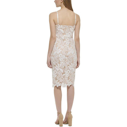 Womens Mini Lace Slip Dress