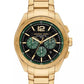 Men's Accelerator 2.0 Chronograph Gold-Tone Stainless Steel Watch 44mm