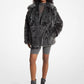 Faux Fur Peacoat