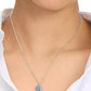 Silver-Tone Pop of Joy Mini Pendant Necklace, 16" + 3" extender