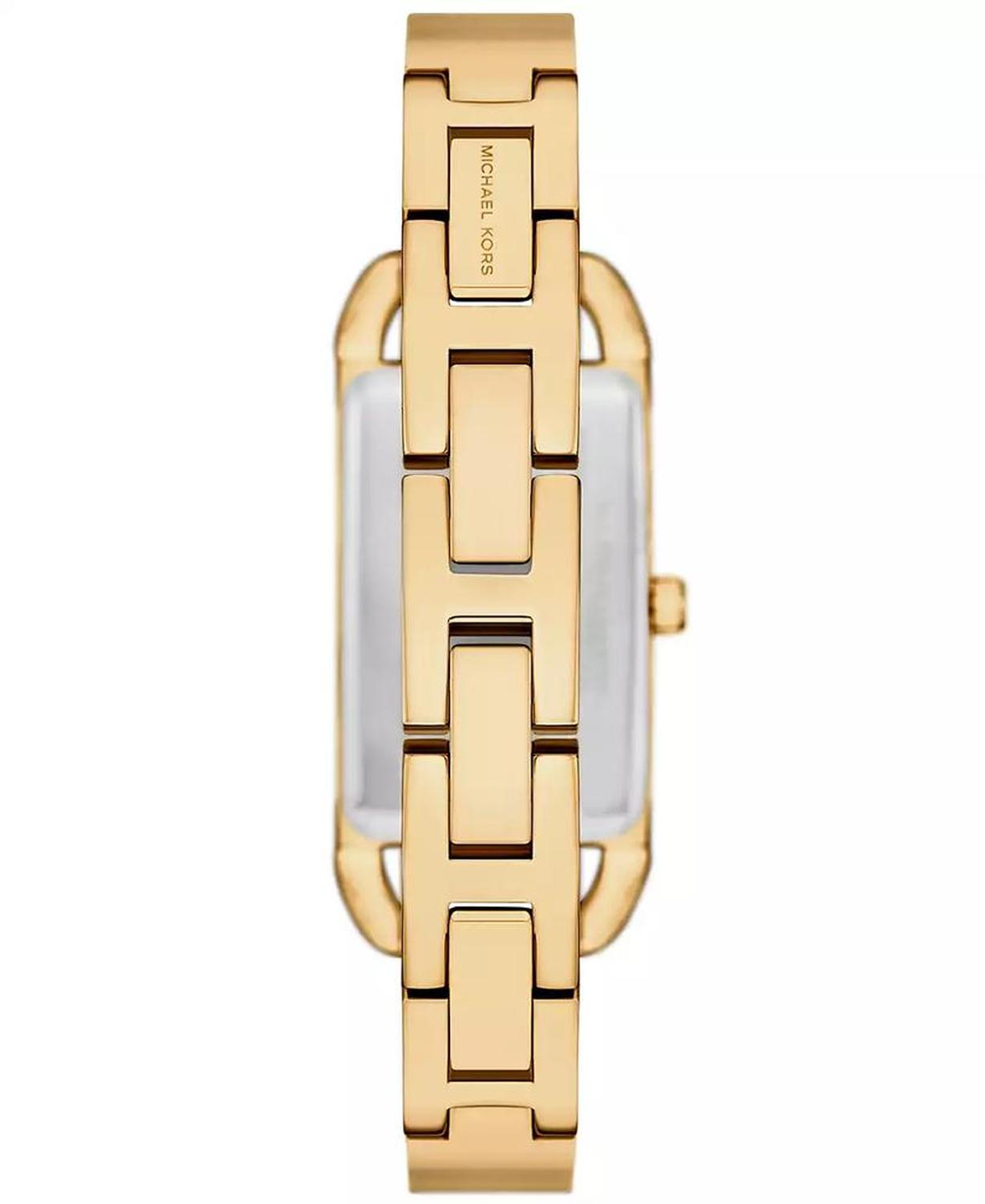 Women's MK Empire Three-Hand Gold-Tone Stainless Steel Watch 22mm