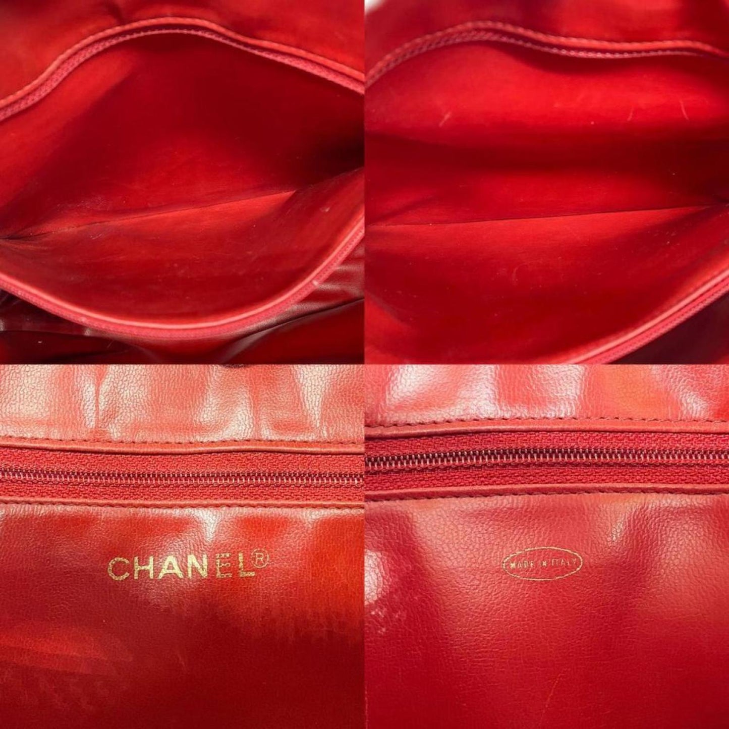 Chanel Logo Cc  Leather Shoulder Bag (Pre-Owned)