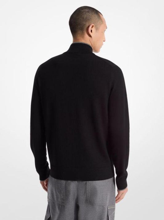 Wool Half-Zip Sweater